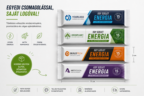 Energiaszelet Vörösáfonyával és Chia-maggal  