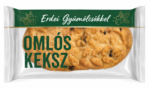 Omlós Keksz Erdei Gyümölcsökkel  