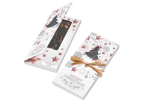 Karácsonyi fűszeres tea egyedi díszdobozban  