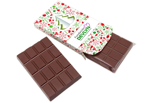 Táblás reklámcsoki dobozban - 50 g  