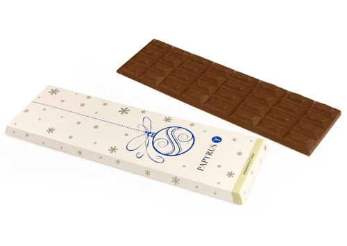 Táblás reklámcsokoládé kartondobozban 250 g  